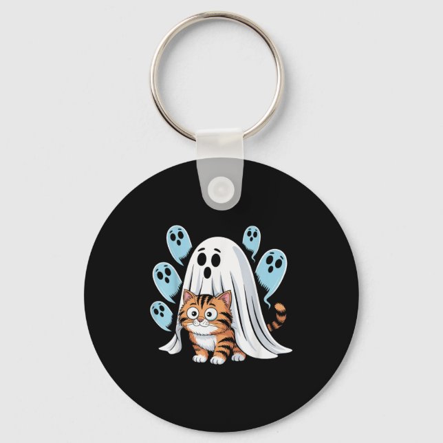 Porte-clés Cat Meme Funny Soky Halloween Kitty  (Recto)
