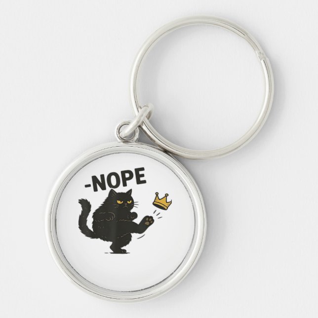 Porte-clés Cat No Kings In America  (Devant)