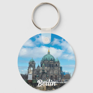 Porte-clés Cathédrale de Berlin et tour de télévision à Berli