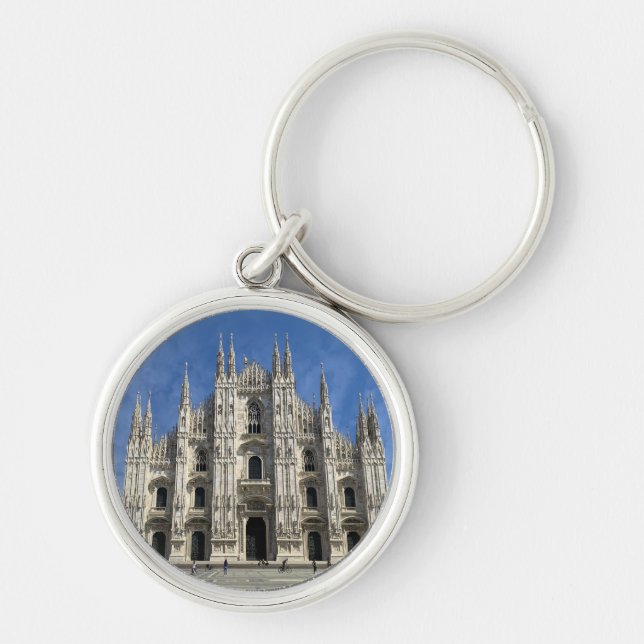 Porte-clés Cathédrale Milan Duomo - Italie (Devant)