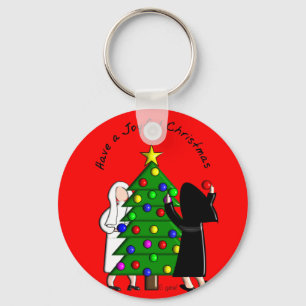 Porte-clés Catholique Nun Art Cartes et Cadeaux de Noël