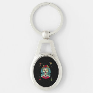 Porte-clés Catrina Día de Muertos Web
