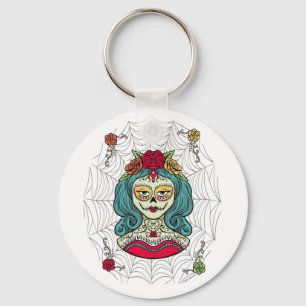 Porte-clés Catrina Día de Muertos Web