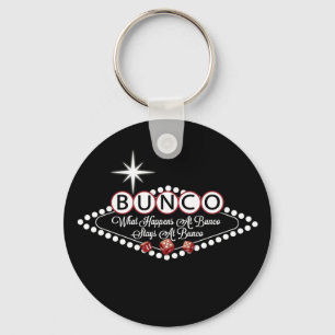 Porte-clés Ce Qui Se Passe À Bunco Séjourne À Bunco Fun