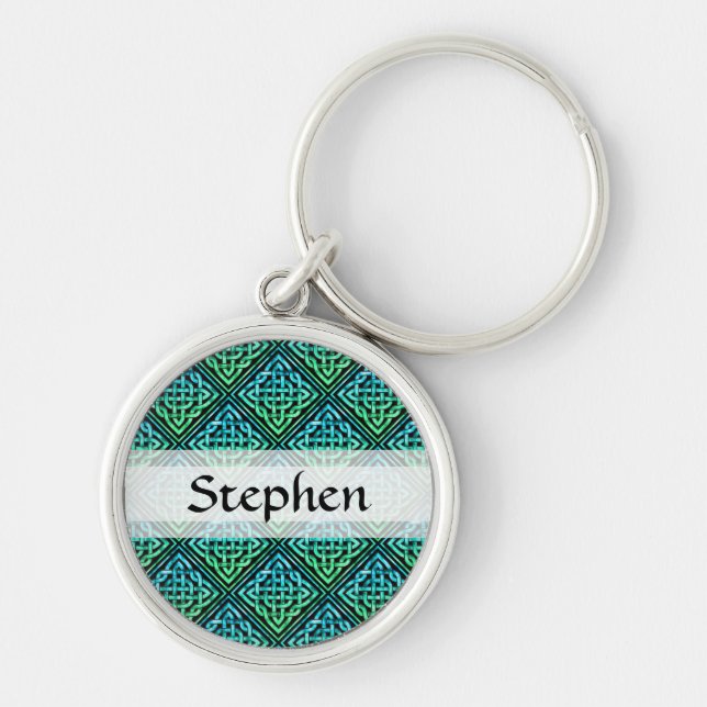 Porte-clés Ceinture celtique personnalisée - Porte - clé rond (Devant)
