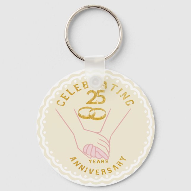 Porte-clés Celebrating 25 years Giveaways (Recto)