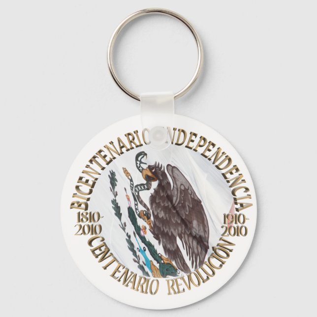 Porte-clés Célébration de Bicentenario y Centenario (Recto)