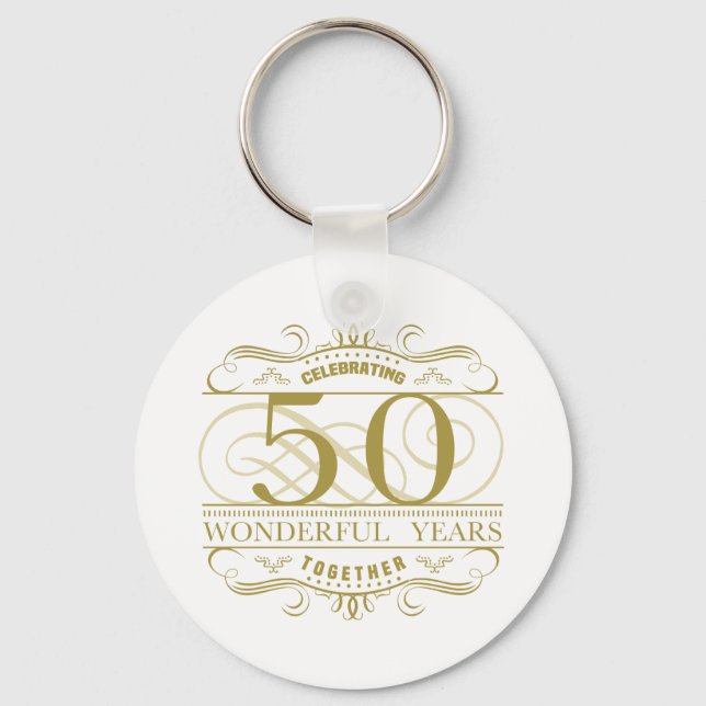 Porte-clés Célébration du 50e anniversaire (Recto)