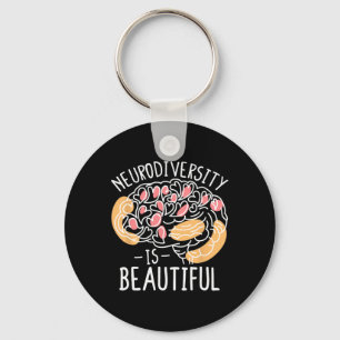 Porte-clés Célébrer la neurodiversité est magnifique