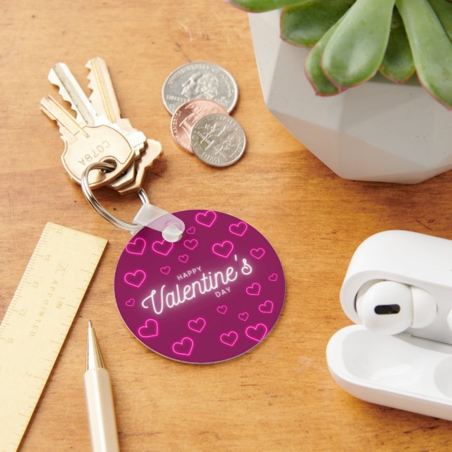 Porte-clés Célébrez votre amour avec une touche unique ! 💖 (Bureau)