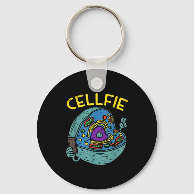 Porte-clés Cell Fie Funny Science Biology Teacher  (Recto)