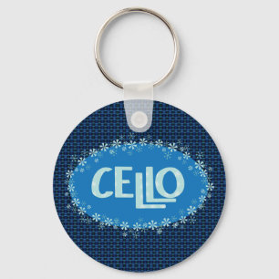 Porte-clés Cello d'hiver