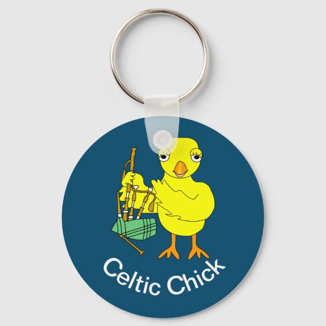 Porte-clés Celtic chick (Recto)