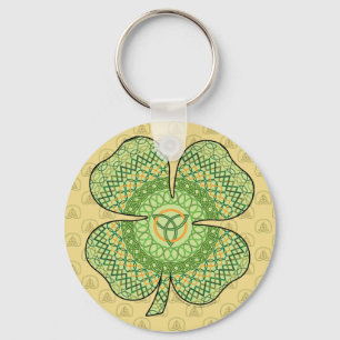 Porte-clés Celtic Shamrock Keychain