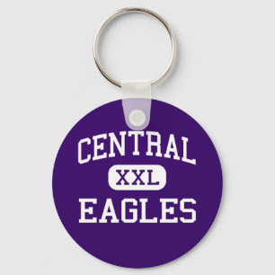 Porte-clés Central - Aigles - Lycée - Omaha Nebraska