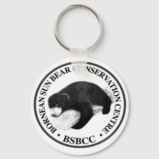 PORTE-CLÉS CENTRE DE CONSERVATION DE L'OURS DE SOLEIL BORNÉEN