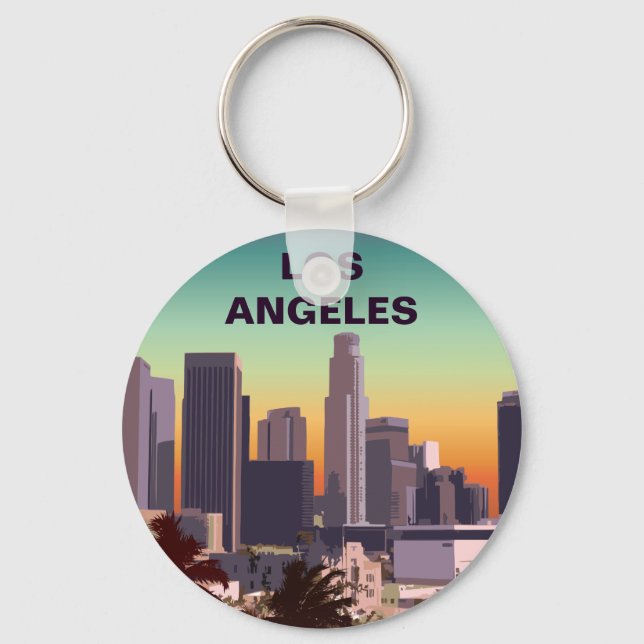 Porte-clés Centre-ville L.A. (Recto)