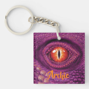 Porte-clés Cercle à clé acrylique pour l'oeil du dragon