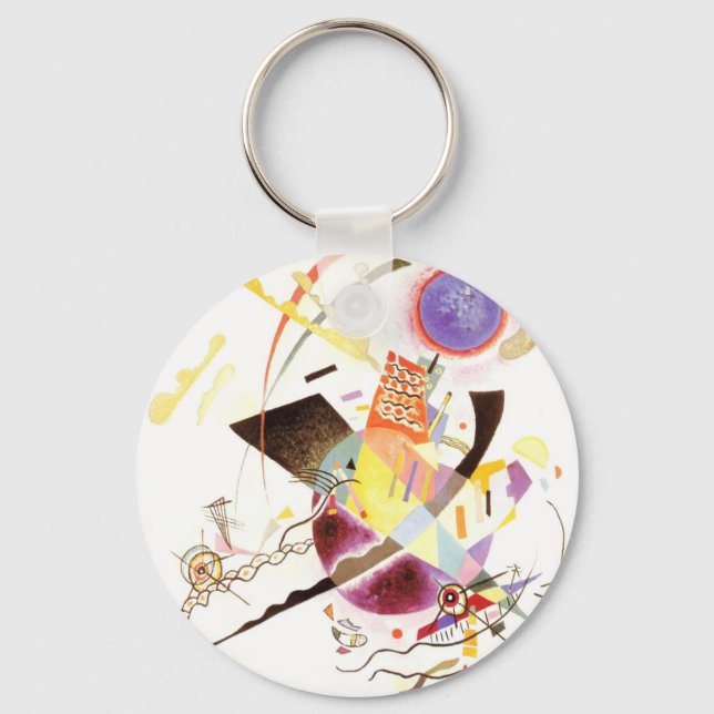 Porte-clés Cercle bleu (Recto)