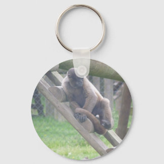 Porte-clés Cercle de clé de singe laineux, collection Animaux