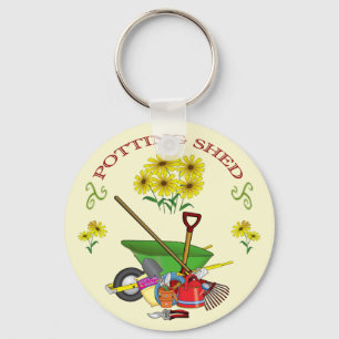 Porte-clés Cercle de clé Shop Pot