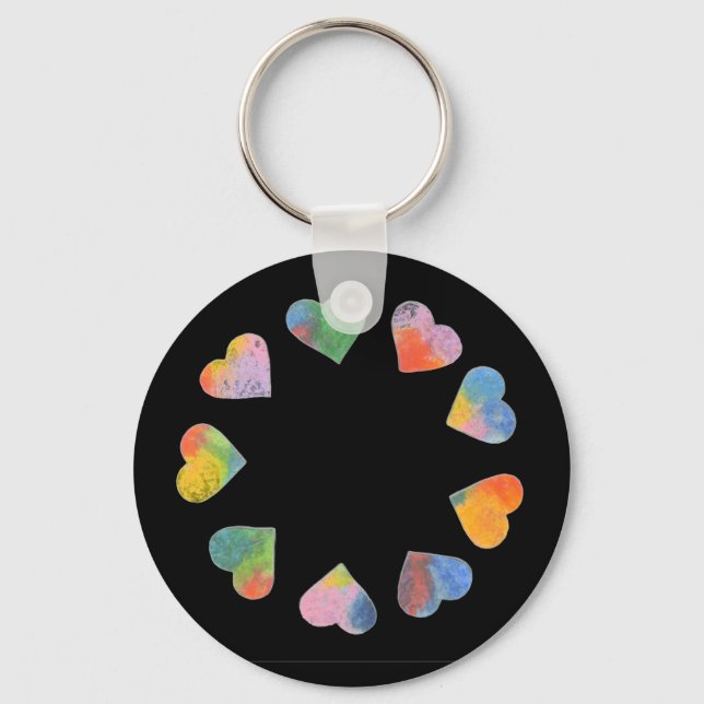Porte-clés Cercle des Coeurs (Recto)
