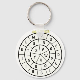 Porte-clés cercle magique