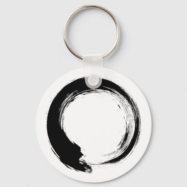 Porte-clés Cercle Zen Enso (Recto)