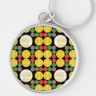 Porte-clés Cercles d'étoiles