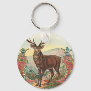 Porte-clés Cerfs communs