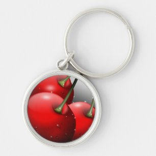 Porte-clés Cerises avec gouttes de ragoût