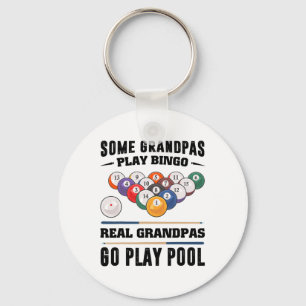 Porte-clés Certains Grandpas Jouer Bingo Real Grandpas Jouer