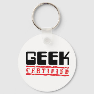 Porte-clés Certifié geek