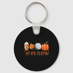 Porte-clés C'Est La Saison Citrouille Leaf Latte Fall Volleyl