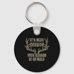 Porte-clés C'est la saison des Cerfs La saison des femmes est