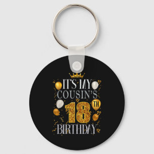 Porte-clés C'est l'anniversaire des 18 ans de mon cousin Joye