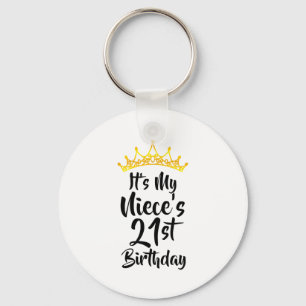 Porte-clés C'est l'anniversaire des 21 ans de ma nièce Couron