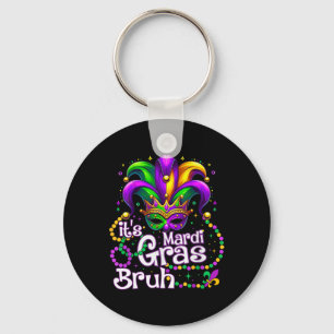 Porte-clés C'est Mardi Gras Bruh Mardi Gras Party Mask Femmes