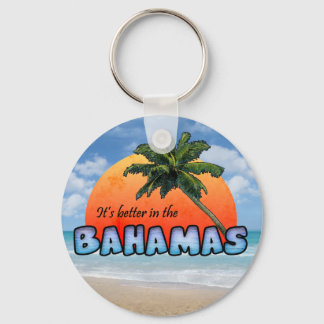 Porte-clés C'est mieux aux Bahamas