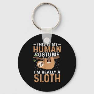 Porte-clés C'est mon costume humain Je suis Vraiment une lott