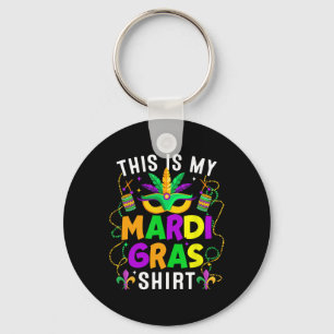 Porte-clés C'est mon maillot de Mardi Gras drôle tenue hommes