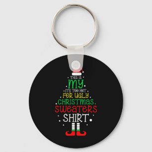 Porte-clés C'est Trop Chaud Pour Un Noël Moche Xmas Hommes Fe