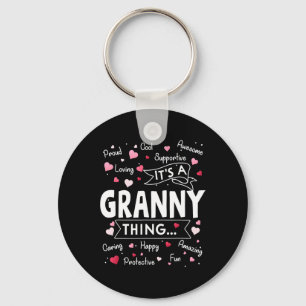 Porte-clés C'est une chose de grand-mère drôle dit mignonne g