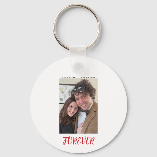 Porte-clés Chaîne de clés Forever (Recto)