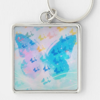 Porte-clés Chaîne de nuage papillon
