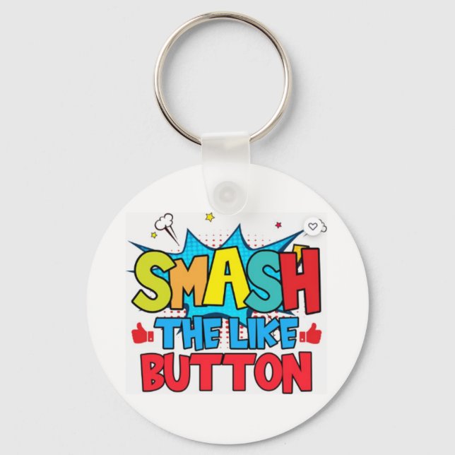 Porte-clés Chaîne YouTube Vlogger Youtuber Key Rings (Recto)