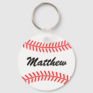 Porte-clés Chaînes clés de baseball personnalisables