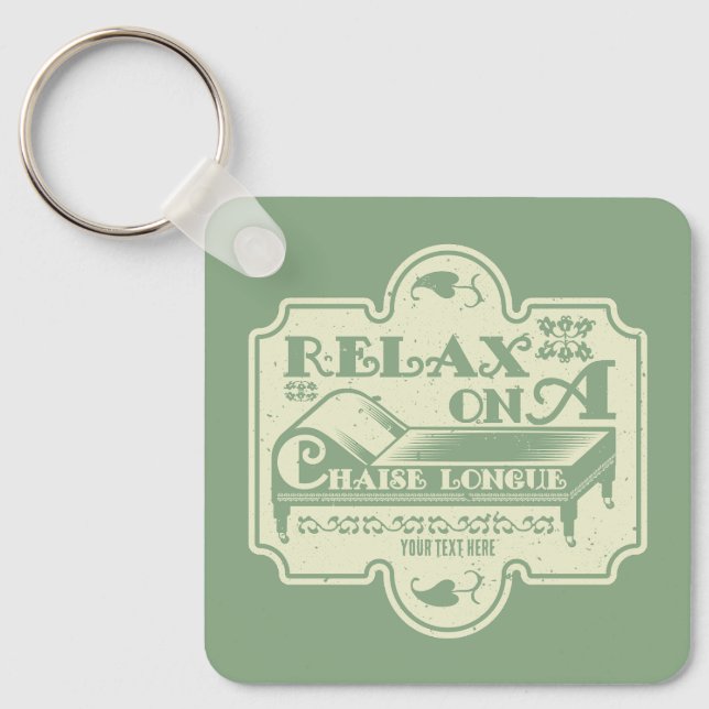 Porte-clés Chaise Longue (Recto)