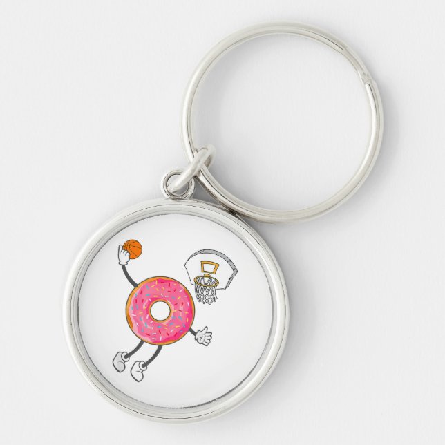 Porte-clés Champ de nourriture Dunking Donut Hole (Devant)