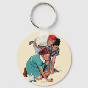 Porte-clés Champion de marbre